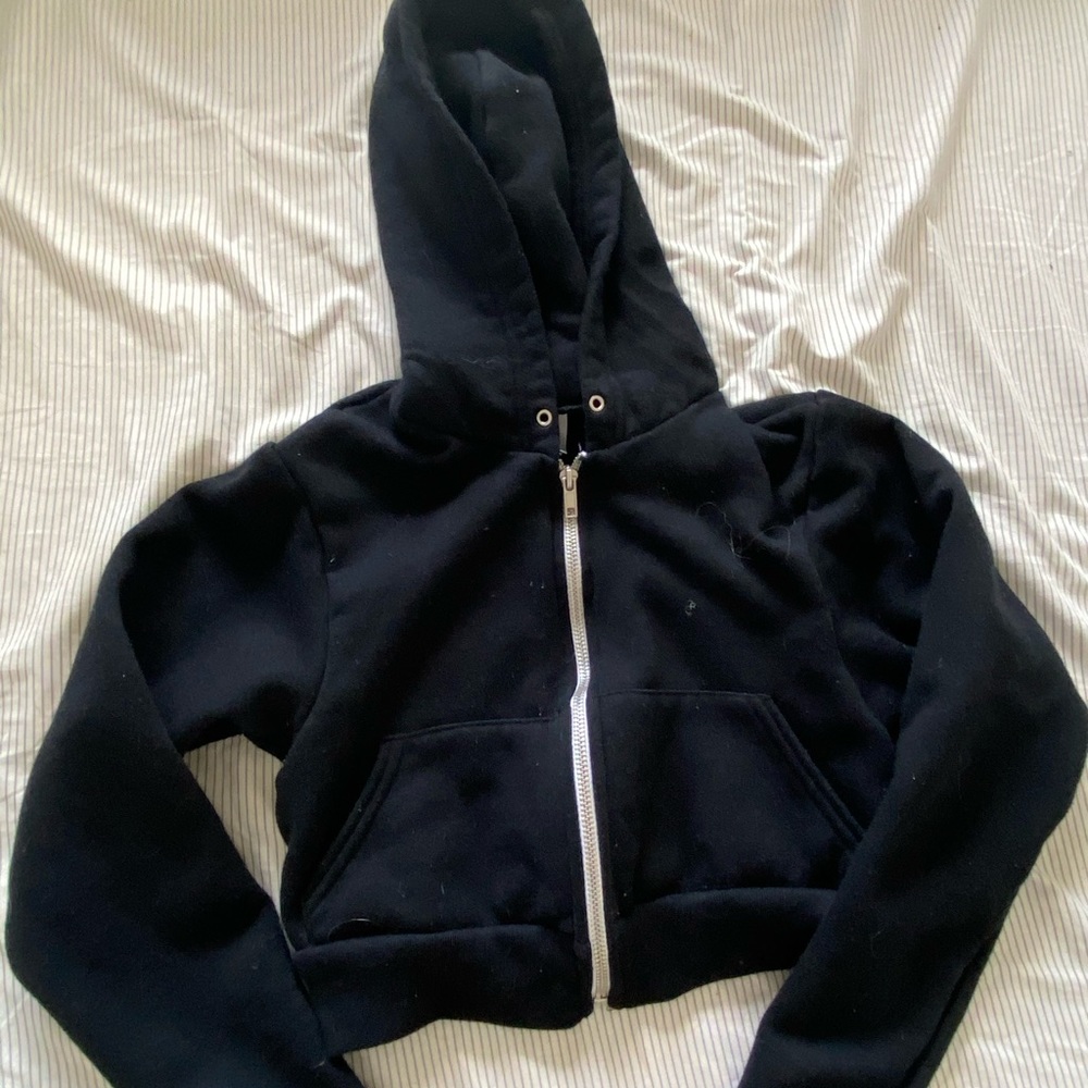 Cropped sweatshirt